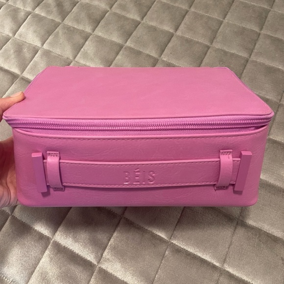 BEIS Bags Bis Cosmetic Case In Berry Poshmark
